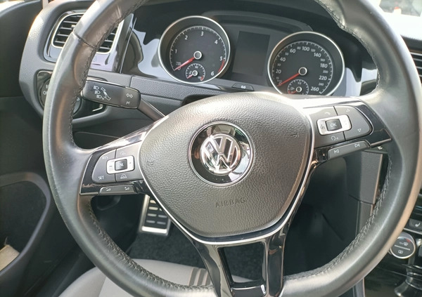 Volkswagen Golf cena 58000 przebieg: 93000, rok produkcji 2016 z Szamocin małe 46